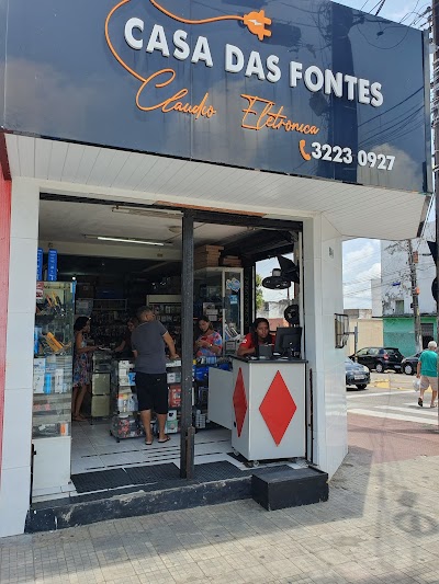 CLAUDIO ELETRÔNICA A CASA DAS FONTES